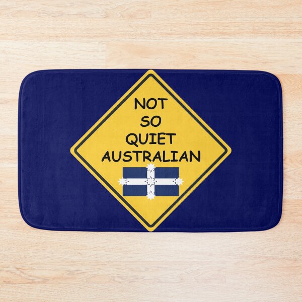 Item preview, Warning - Not So Quiet Australian designed and sold by Kestrelle.