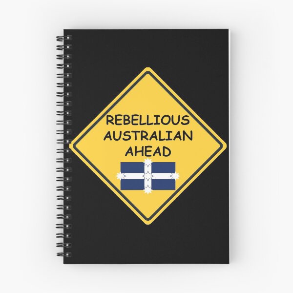 Item preview,  Warning - Rebellious Australian Ahead designed and sold by Kestrelle.