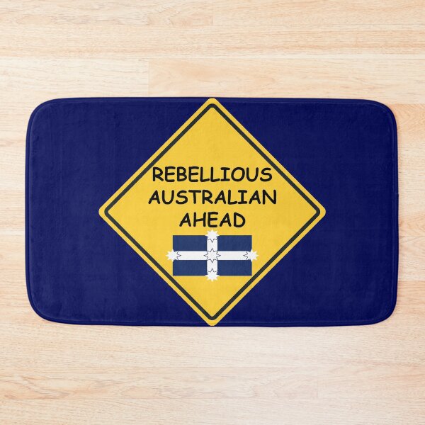 Item preview,  Warning - Rebellious Australian Ahead designed and sold by Kestrelle.