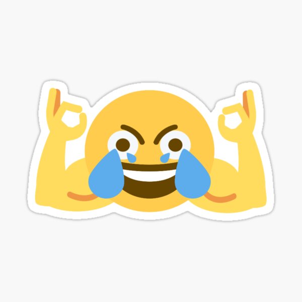 Crying Laughing Emoji Sticker