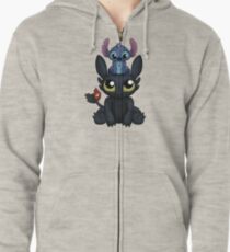 Can I Sit Here Zipped Hoodie