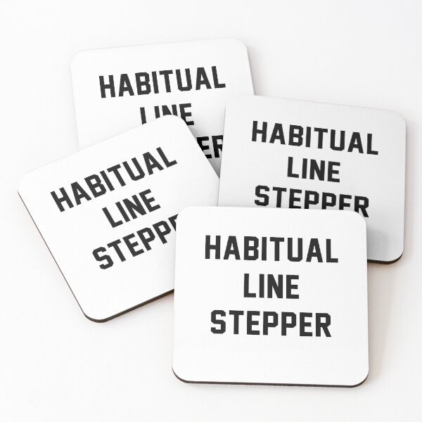 Item preview, Habitual Line Stepper designed and sold by Primotees.