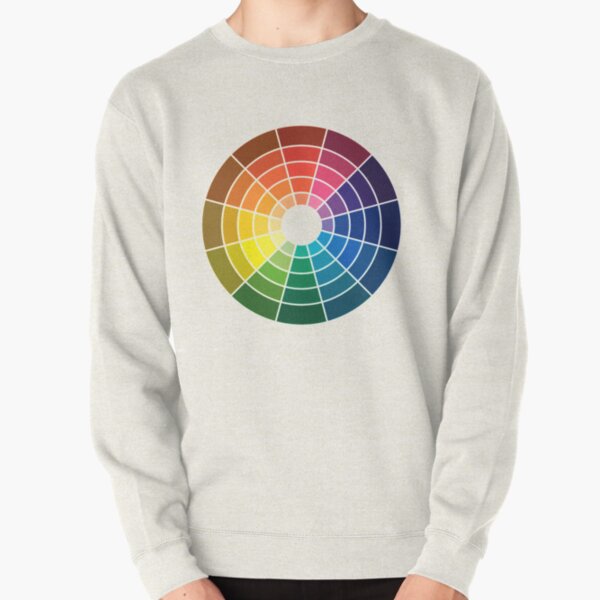 Colour wheel tints tones and shades Pullover Sweatshirt