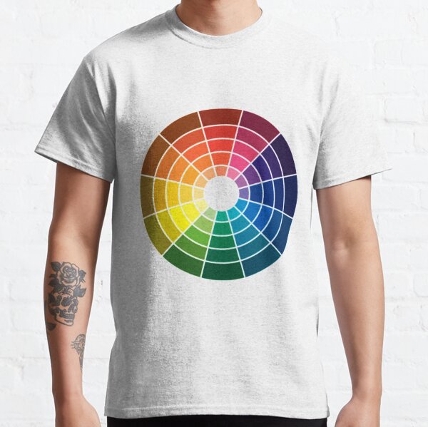 Colour wheel tints tones and shades Classic T-Shirt