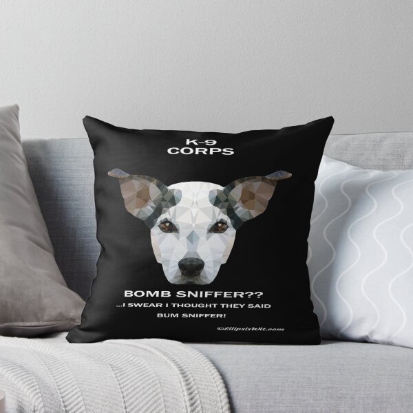 Item preview, K9 Bomb Sniffing Dog in Black designed and sold by ellipsiswit.