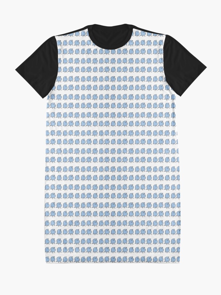 Thumbnail 3 of 5, Graphic T-Shirt Dress, Many Wugs designed and sold by OfficialWug.