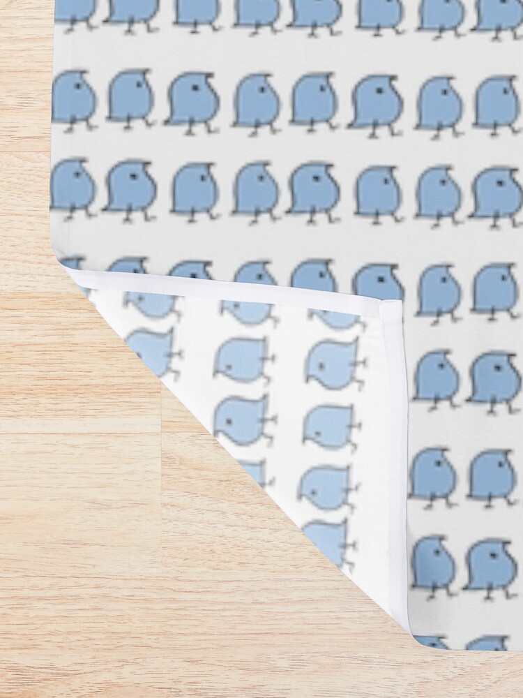 Alternate view of Many Wugs Shower Curtain