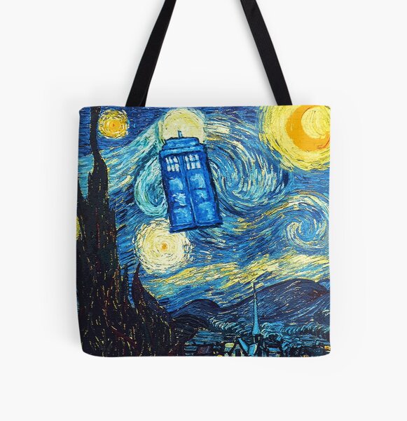 The Starry Night Recycled Bag  Vincent Van Gogh Bags Online