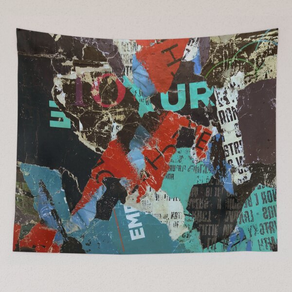Item preview, Flyposter Collage Artwork / Abstract Art designed and sold by FuzzyHoney.