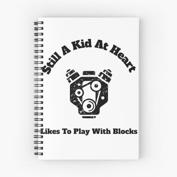 Item preview, Still A Kid At Heart Likes To Play With Blocks Black Text designed and sold by TWMBDesigns.