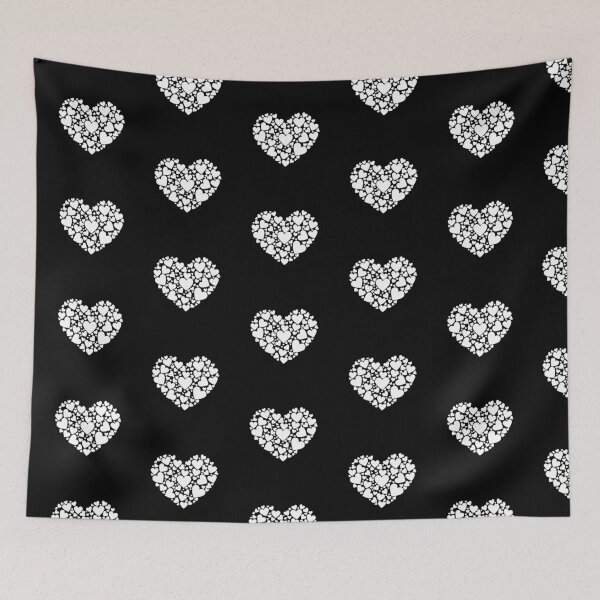 Item preview, White Hearts designed and sold by Color Me F*@k!ng Happy.