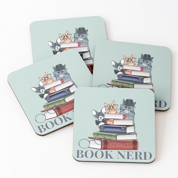 Item preview, Libro Nerd Hipster Gatos Funny Geek designed and sold by AZGuzmans.