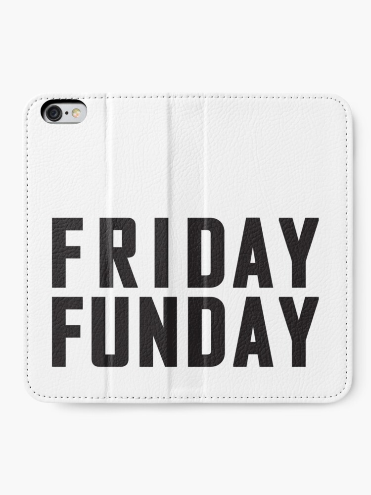 Alternate view of Friday Funday Black iPhone Wallet