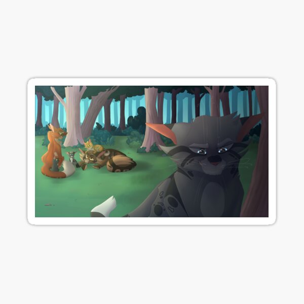 Vista previa del artículo con la obra «Ashfur está celoso», diseñado y vendido por Handsome  Rhys.