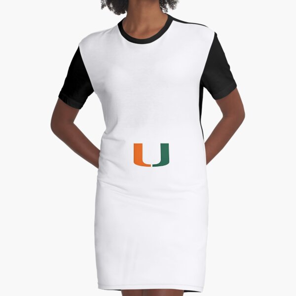 Women's Heather Gray Miami Hurricanes Coastal Racerback Tank Dress