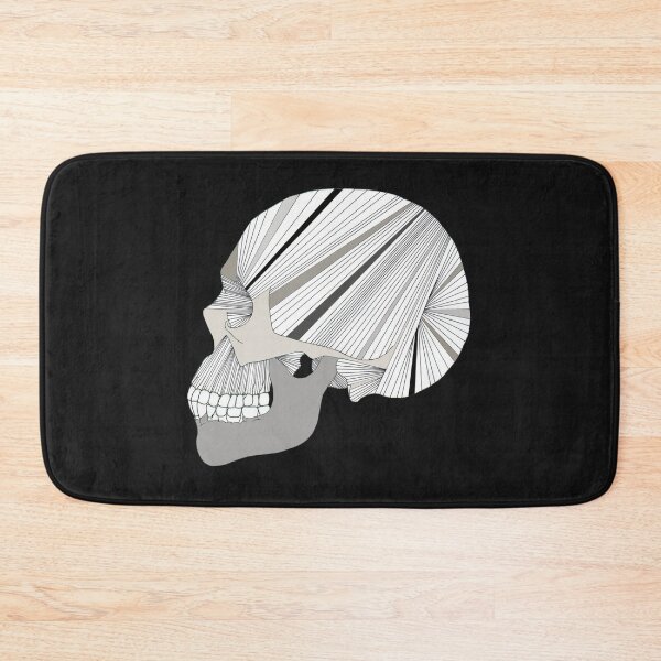 Item preview, Striped Skull designed and sold by Flower Magic .
