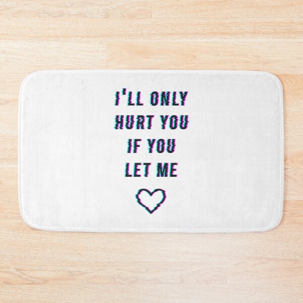 Item preview, Quote Billie Eilish when the party's over I'll only hurt you if you let me - black designed and sold by AlexTheRieur.