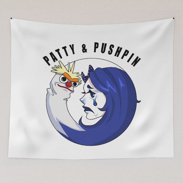 Item preview, Patty & Pushpin designed and sold by frostybean.