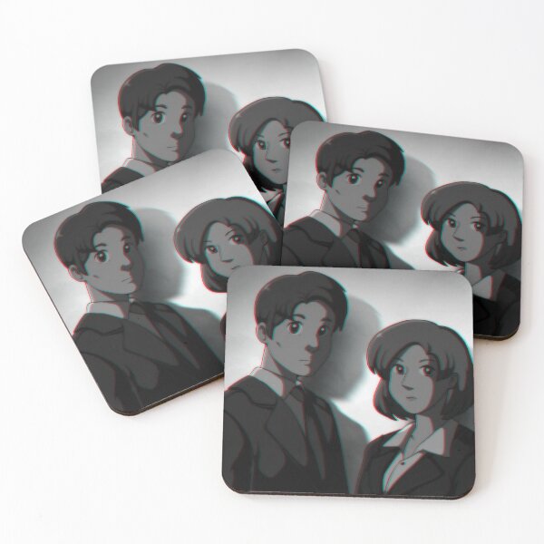 Item preview, Mulder and Scully V2 designed and sold by The Rabbit Follower.