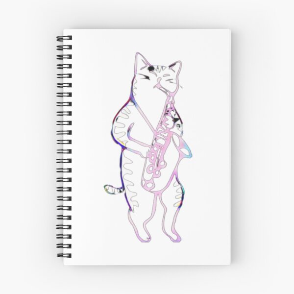 Item preview, Neon drawn cat designed and sold by Artscatsy34.