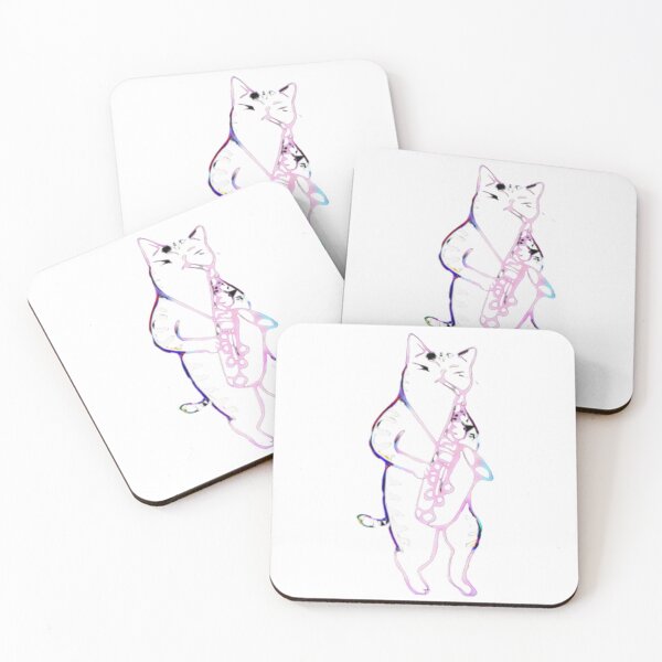 Item preview, Neon drawn cat designed and sold by Artscatsy34.