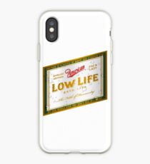 American Low Life Bier Etikett iPhone-Hülle & Cover