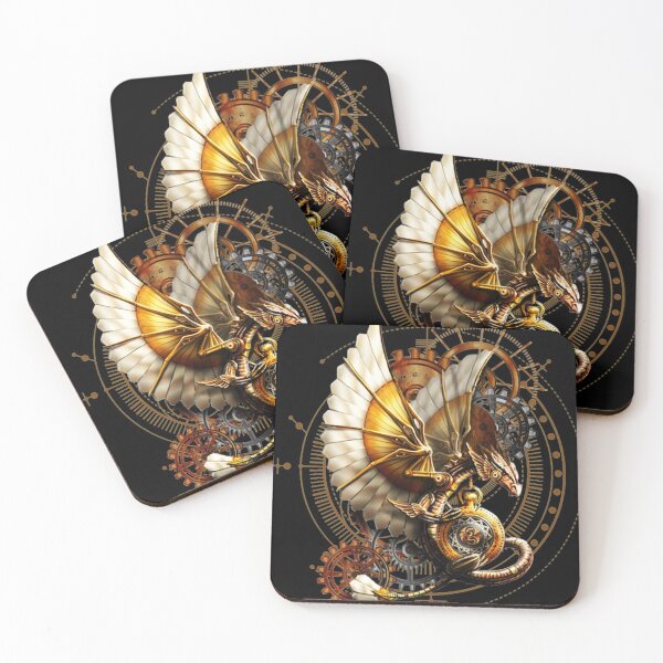 Item preview, Steampunk Dragon On Watch Gift designed and sold by Jose Art Studio.