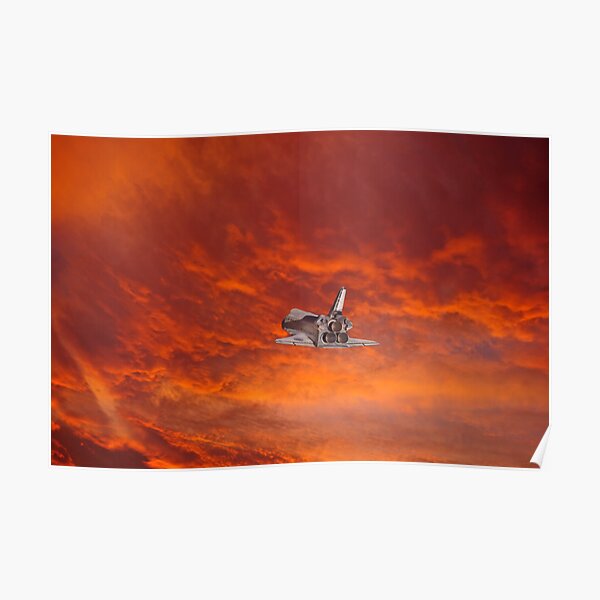 Shuttle Adieux Poster