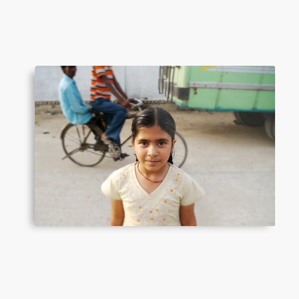 the runaway girl Metal Print