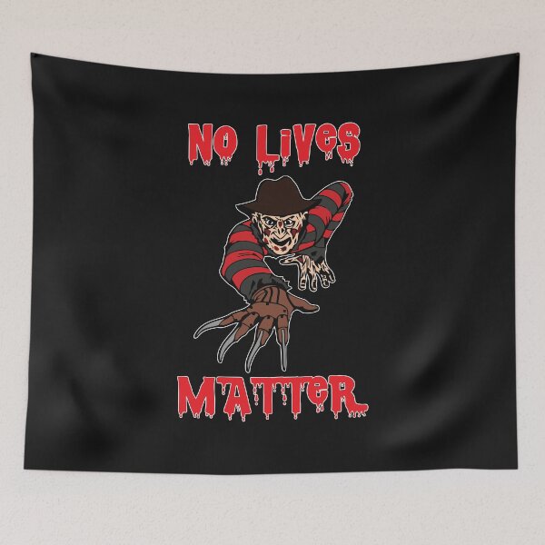 Item preview, With the horror mask print, no life matters designed and sold by sunnym79.