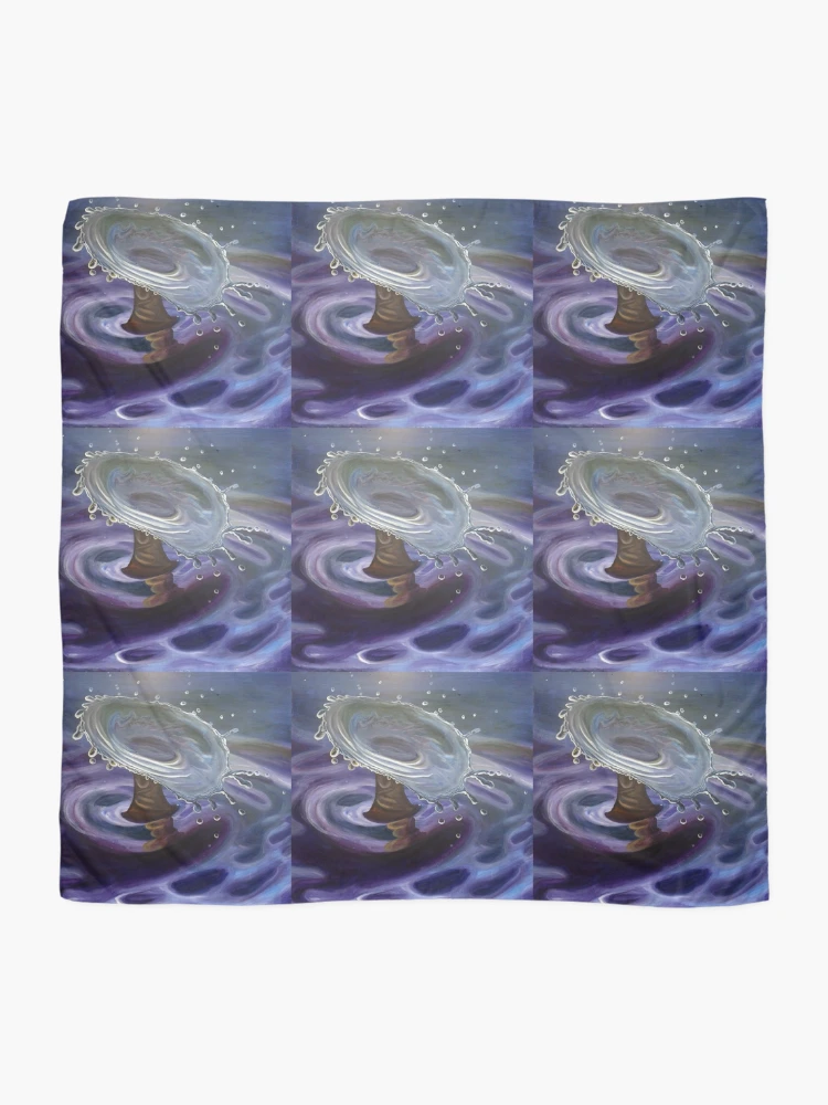 Thumbnail 2 of 3, Scarf, Splash designed and sold by Inese.