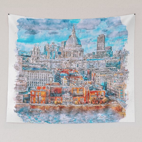 Item preview, London Cityscape designed and sold by AM FineArtPrints.
