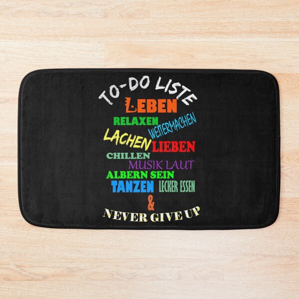 Artikelvorschau, todo liste leben - motivation entworfen und verkauft von kreawusel-bin.
