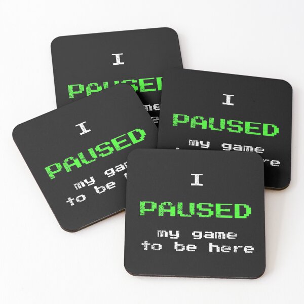 Item preview, I paused my game to have fun sarcastic gamer design here designed and sold by sunnym79.