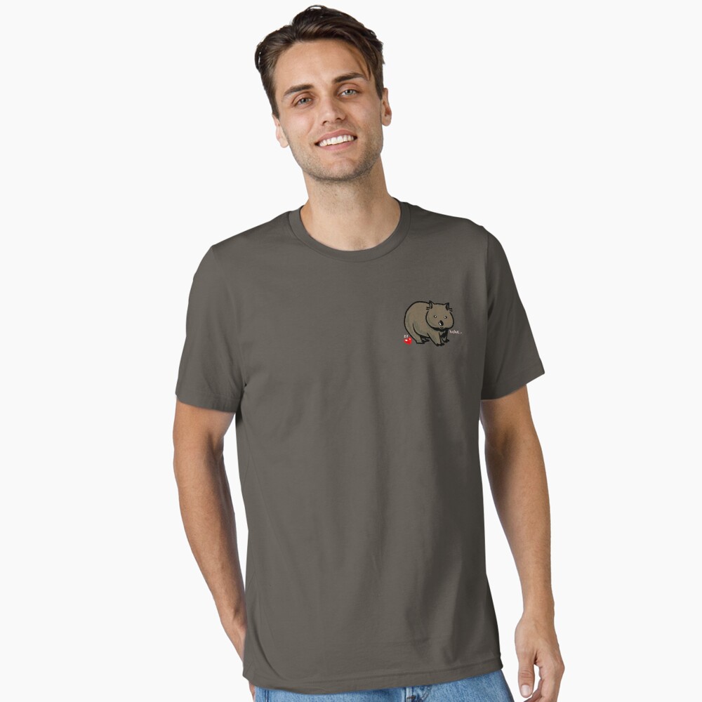 Vista previa del artículo con la obra «Camiseta esencial», diseñado y vendido por GameQuacks.