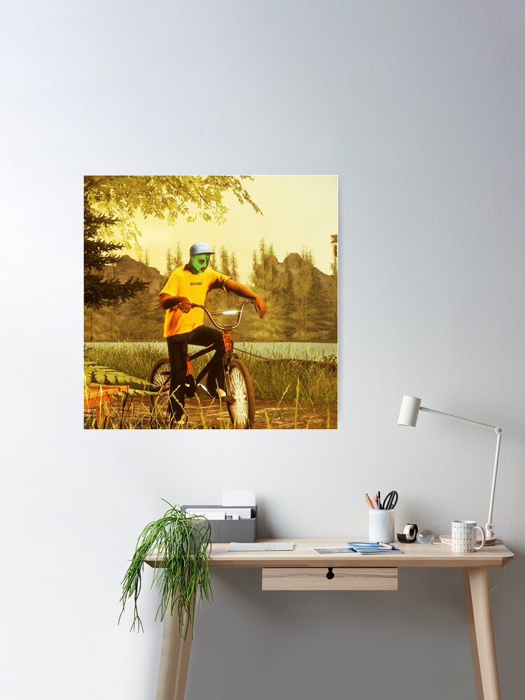 Tyler The Creator 'Japanese' Biking Poster