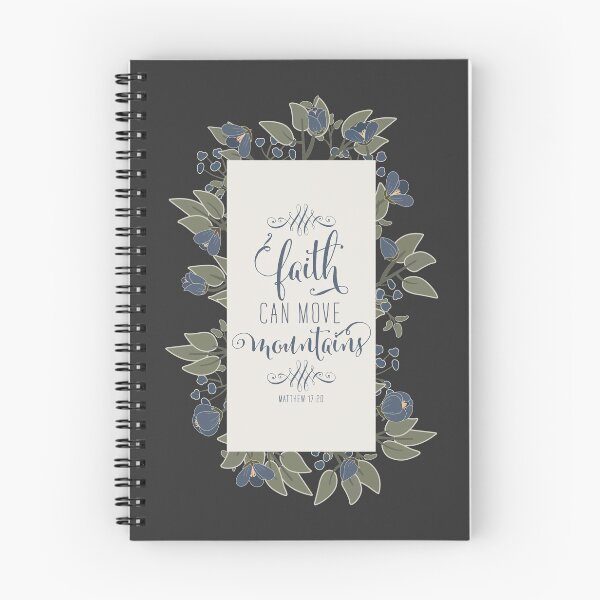 Item preview, Faith Can Move Mountains designed and sold by MaddiLoppnow.