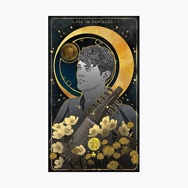 ace of pentacles Photographic Print