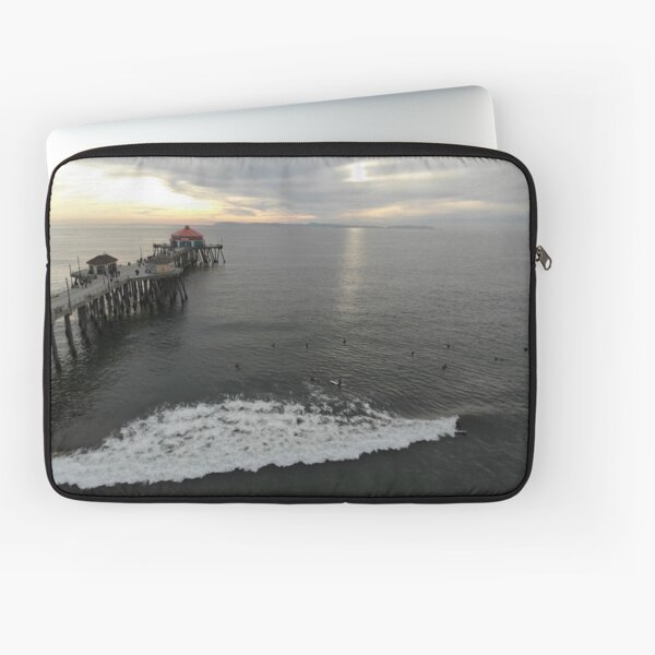 Surfers at Sunset Laptop Sleeve