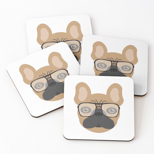 Item preview, French Bulldog With Glasses designed and sold by sigdesign.