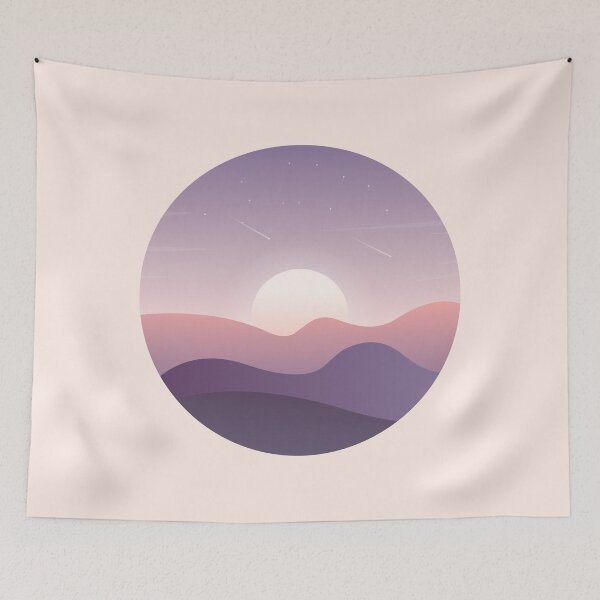 Item preview, Sunrise landscape illustration designed and sold by Planb StudioDesign.
