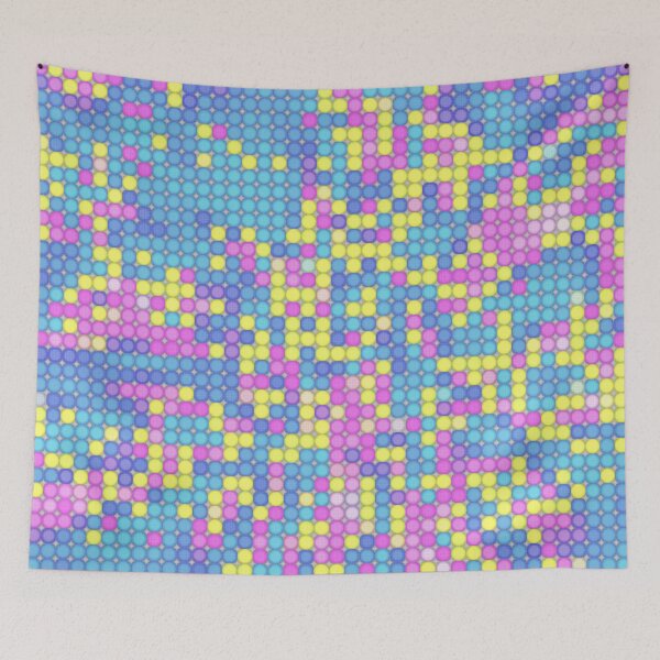 Item preview, Matrix | Abstract random colors #18 designed and sold by blackhalt.