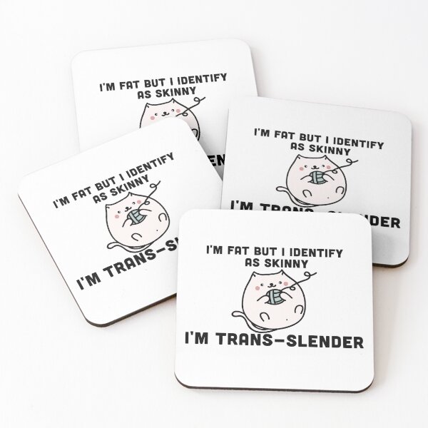 Item preview, I'm not fat, I'm Trans-slender designed and sold by LivingItFunky.