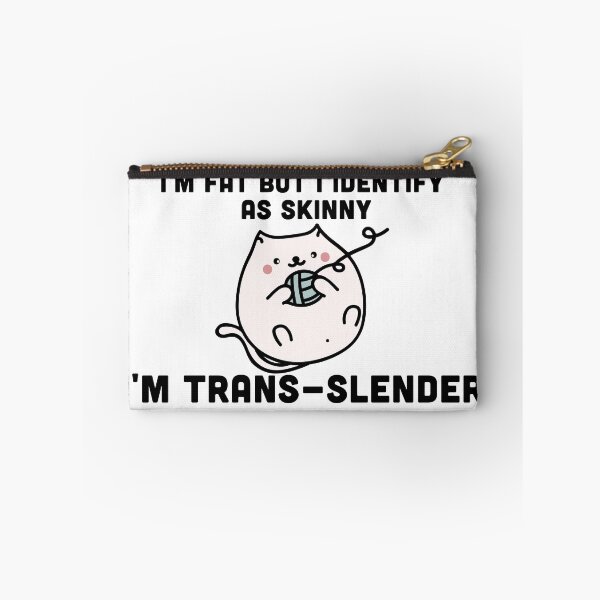 Item preview, I'm not fat, I'm Trans-slender designed and sold by LivingItFunky.