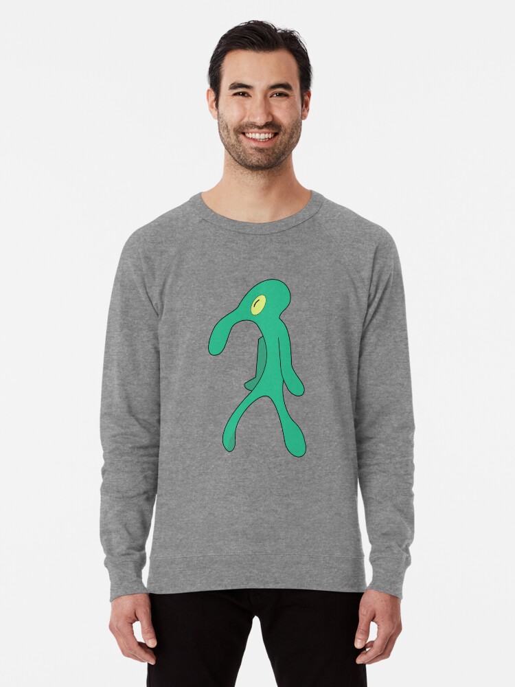 Squidward painting sweatshirt 2025