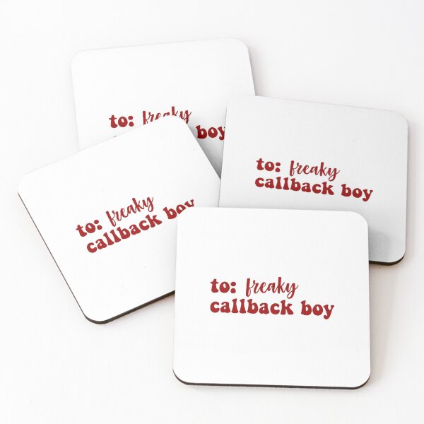 Item preview, to: freaky callback boy designed and sold by lumaxies.