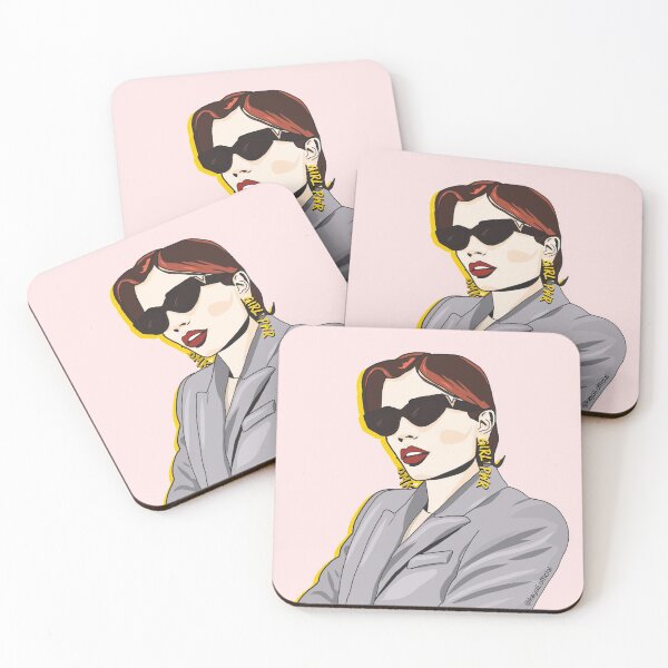Item preview, Pink Girl Power - Independent woman by Kay Ali  designed and sold by Kay  Ali.