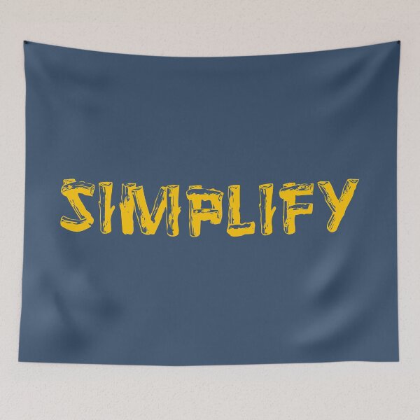 Item preview, Simplify designed and sold by Esskay Designs.