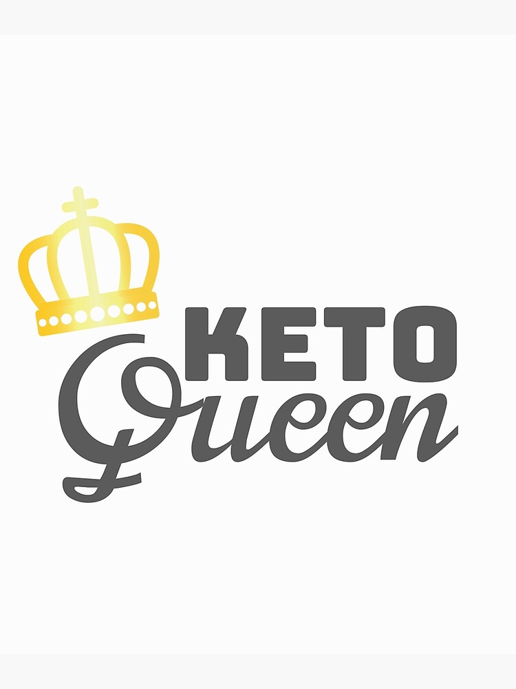 Low Carb Diet Gift Keto Queen Womens Keto Gift Art Board Print for Sale by  tispy