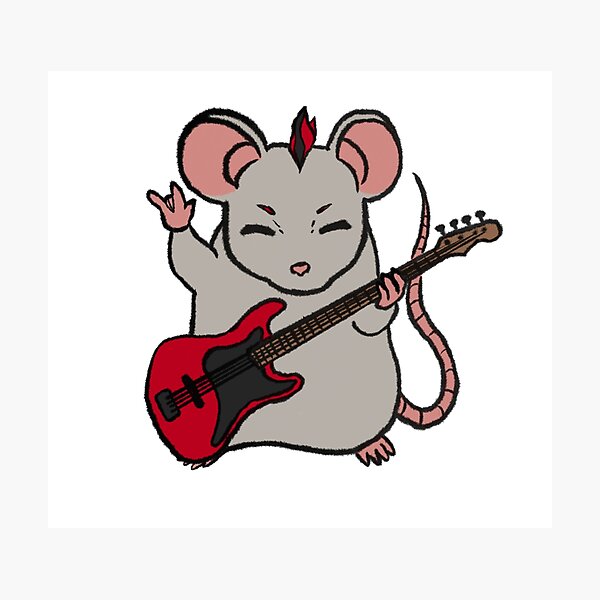 Artikelvorschau, Punk Rat entworfen und verkauft von AubryPentamoth.